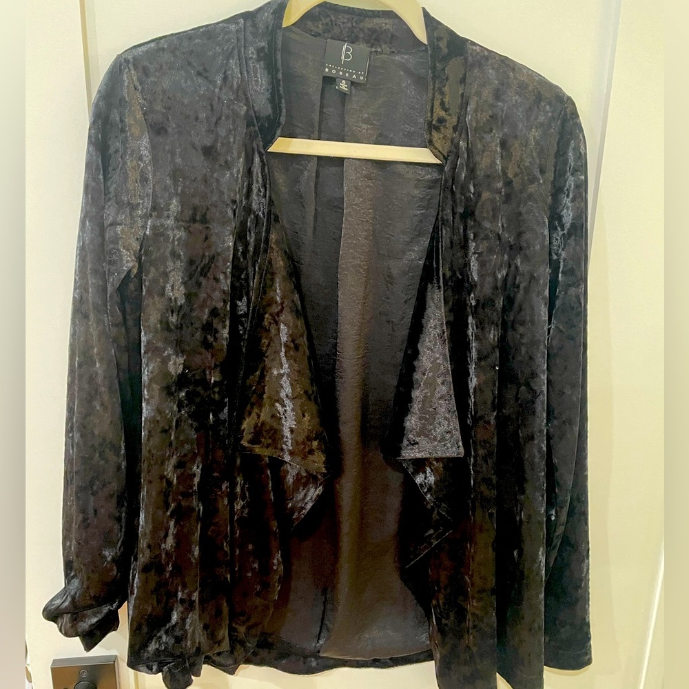 Bobeau velvet jacket